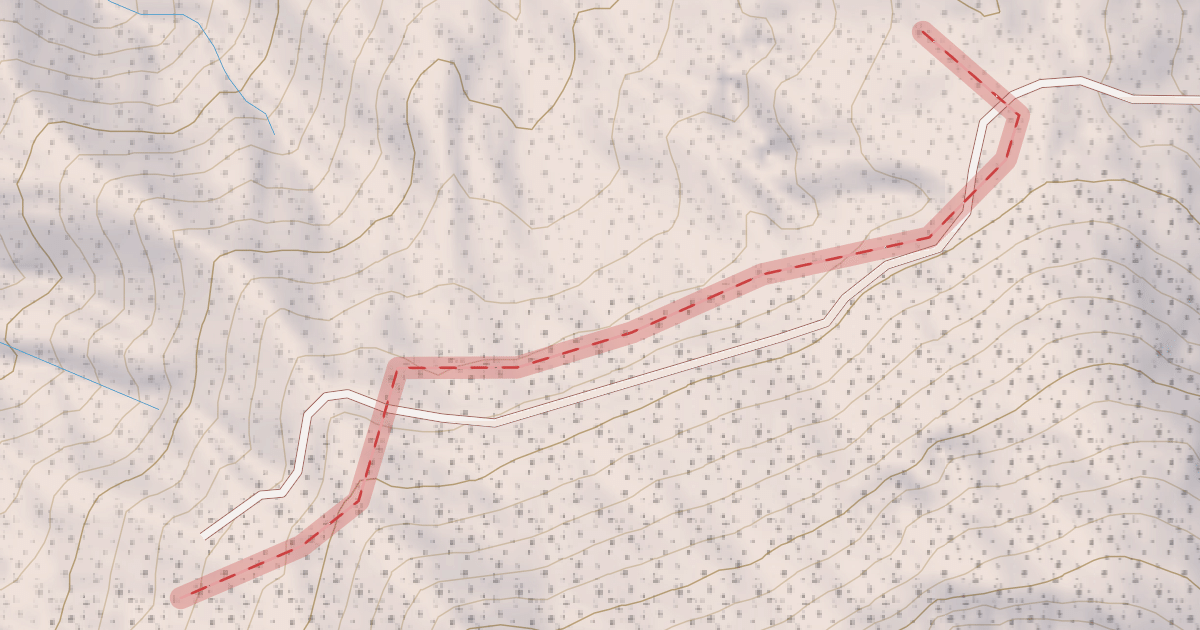 Map preview of Free ride du Riondet