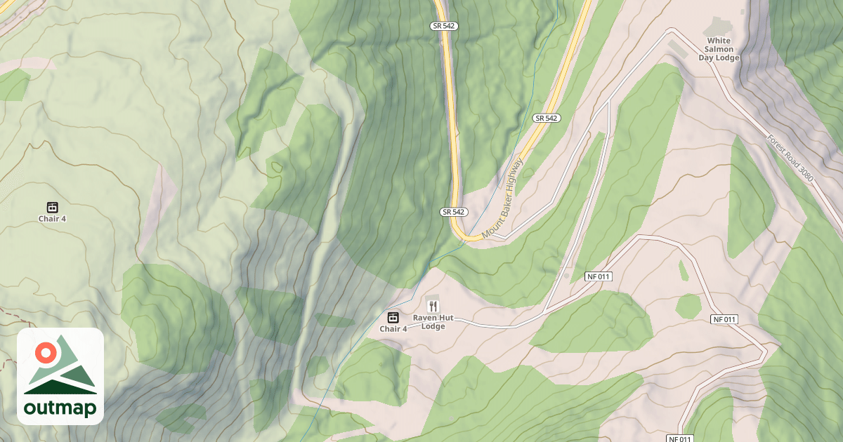 Map of SKI TOW