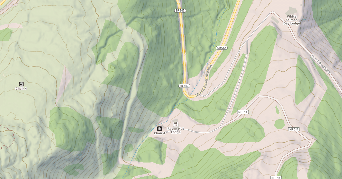 Map preview of SKI TOW