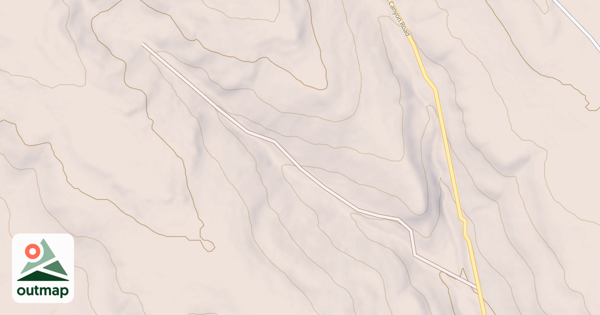 Map of BOLES CANYON BR 5V