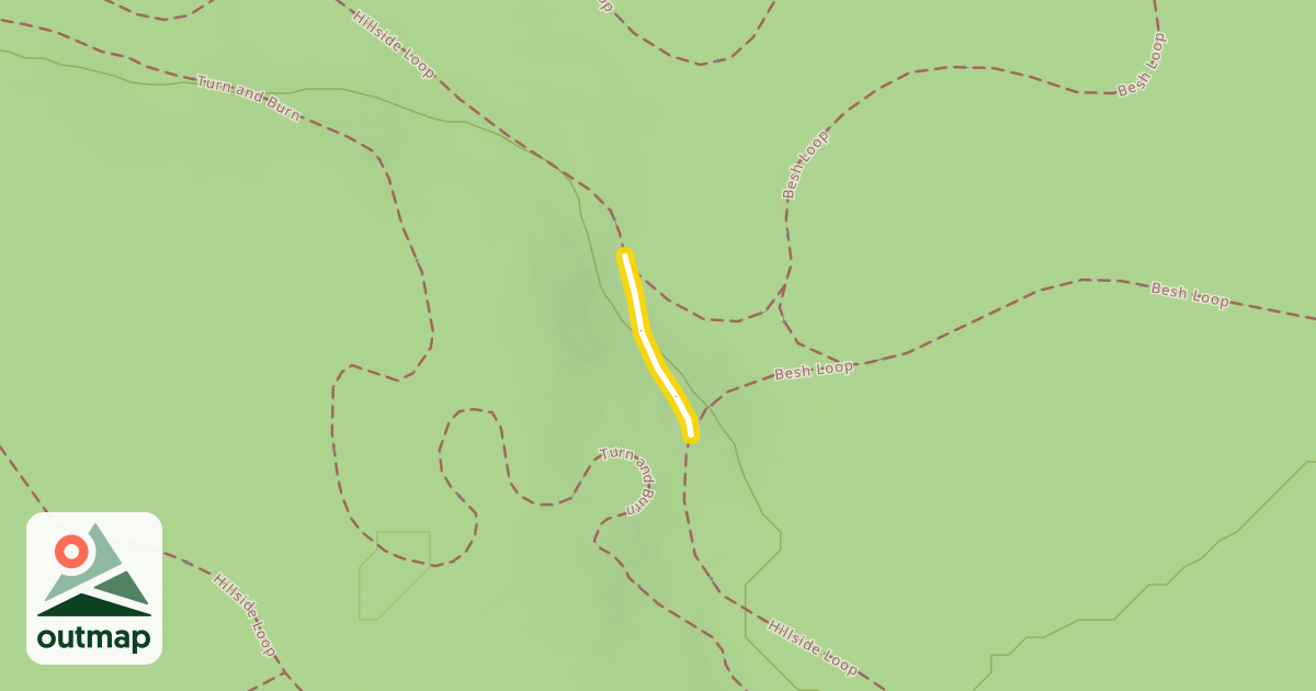 Map of Hillside Loop