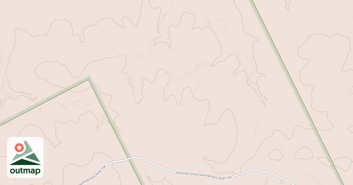 Map of USFS National Forest System Roads {BA54967E-1AC9-4513-8103-C139A5875F56}