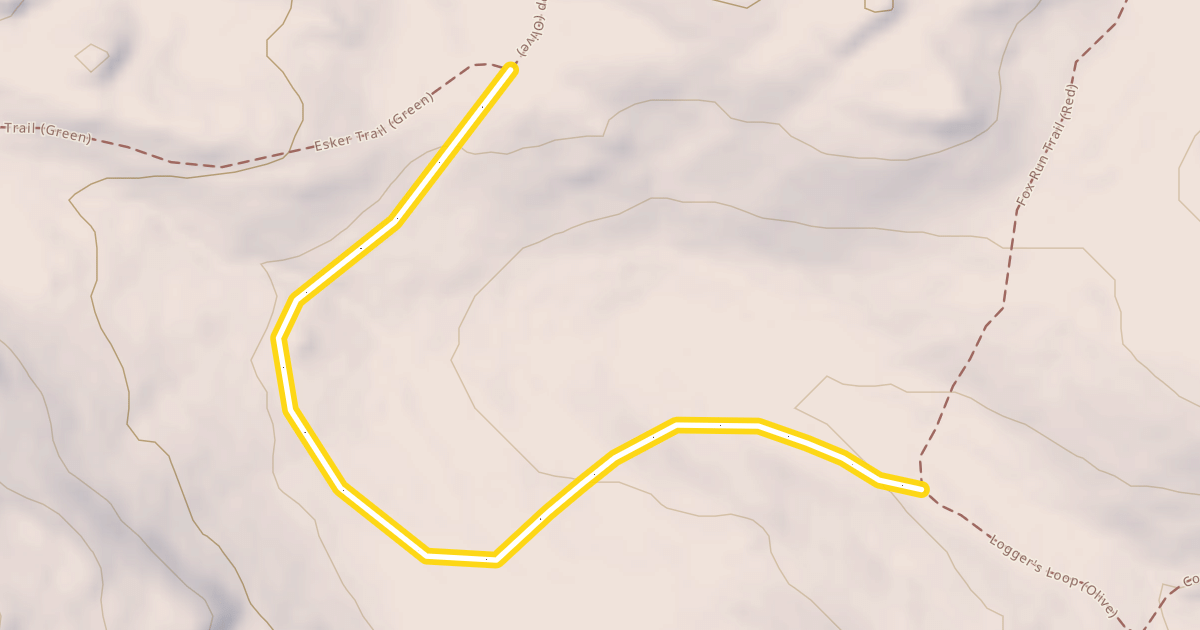 Map preview of Logger's Loop (Olive)