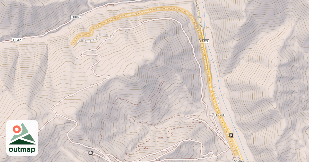 Map of Cat Track