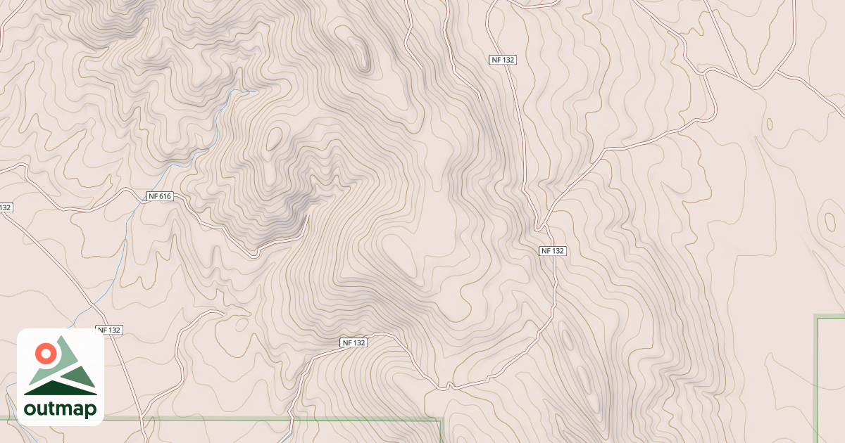 Map of USFS National Forest System Roads {3C7EAE68-1E2C-4CA4-AD12-69D366216D68}