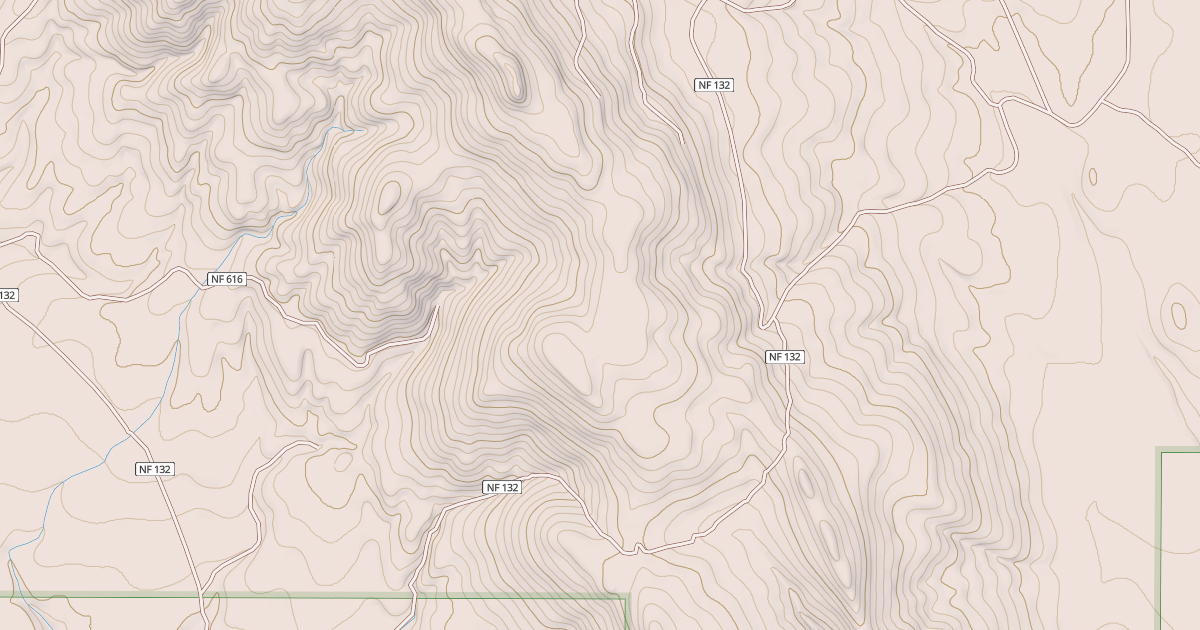 Map preview of USFS National Forest System Roads {3C7EAE68-1E2C-4CA4-AD12-69D366216D68}
