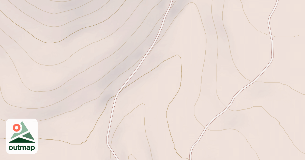 Map of ASPERIN BUTTE