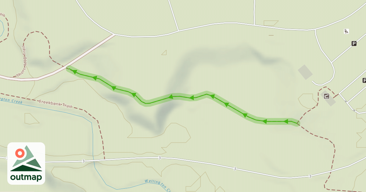 Map of Thorn MTB Trail