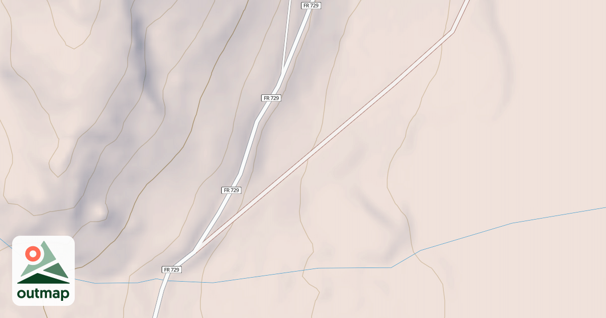 Map of USFS Motor Vehicle Use Map Roads {9CF5B481-F754-4D8A-8B8A-FD1D2A7CE697}