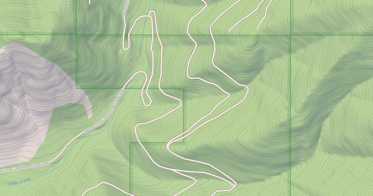 Map preview of CODY-MT STERLING