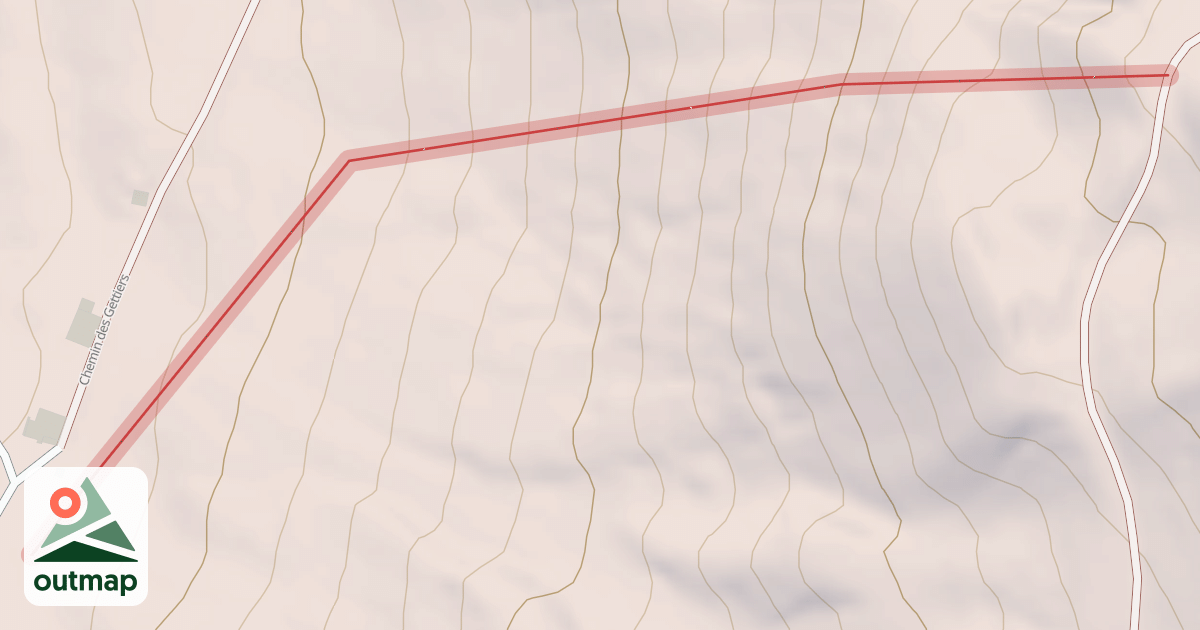 Map of La Noire du Lachat