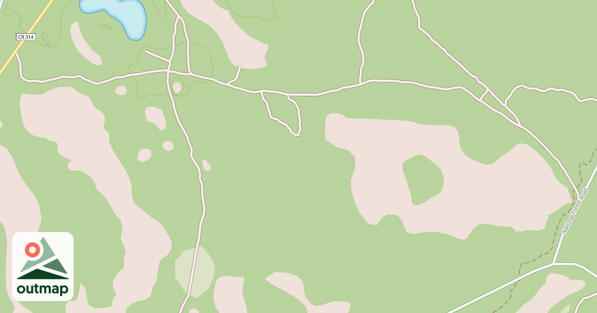 Map of USFS Motor Vehicle Use Map Roads {11FC9535-74B3-45F7-8876-3DC859AA8D53}