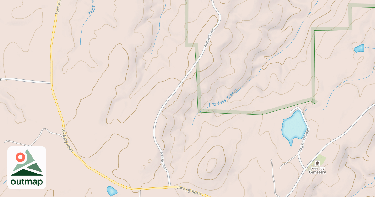 Map of HAYSTACK