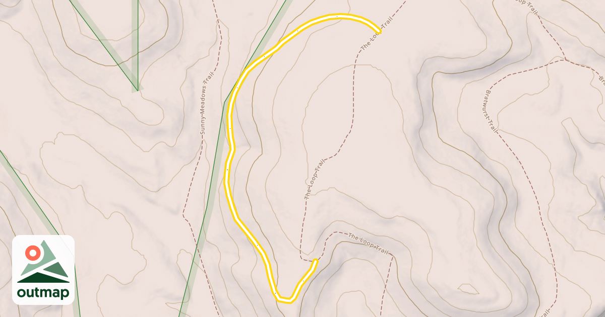 Map of The Loop Spur