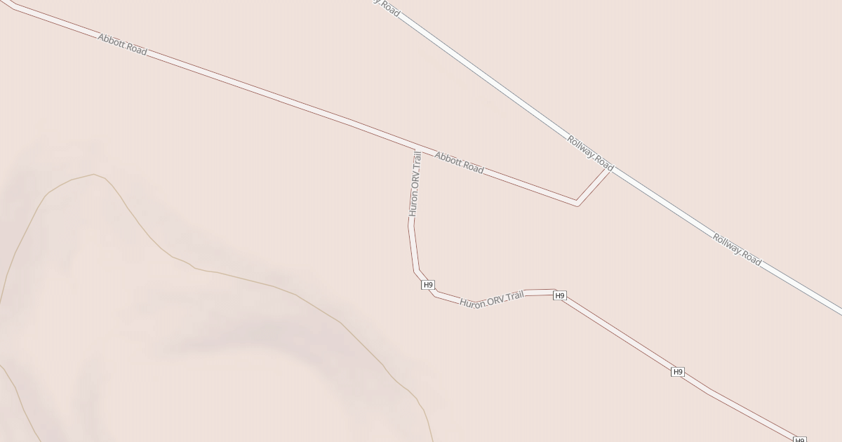 Map preview of Huron Orv, Smt/huron Orv Trail