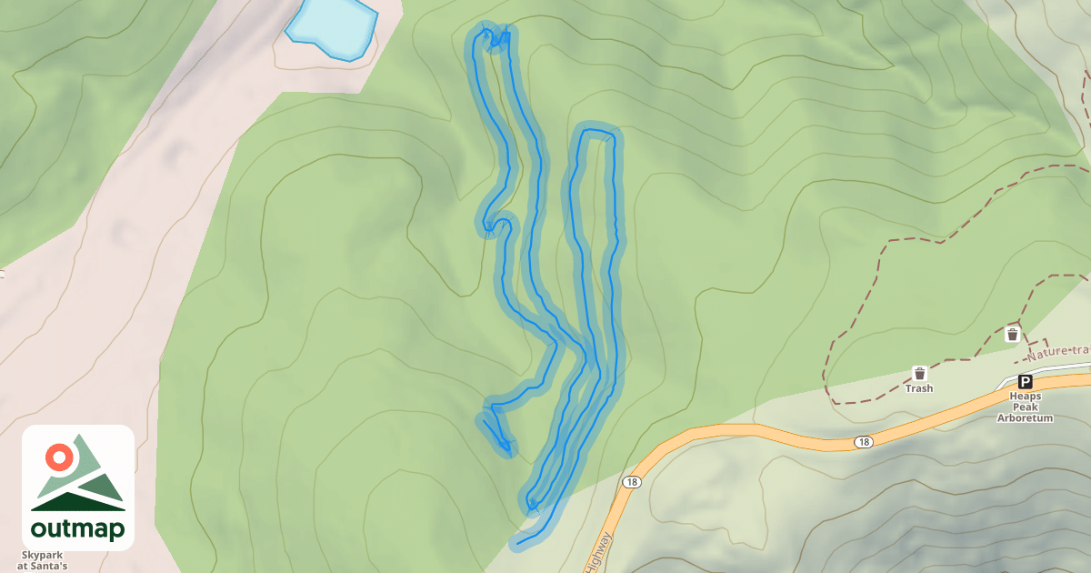 Map of Deck the Halls
