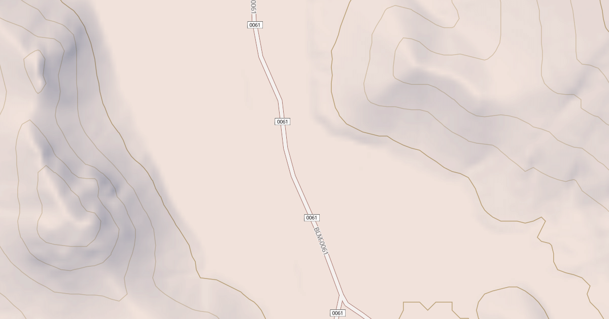 Map preview of BLM National GTLF Public Motorized Roads 23243376-8310-4f80-8872-14d1c83f6f09