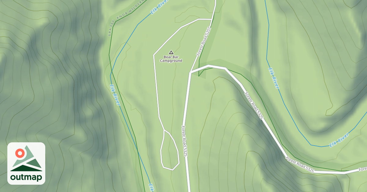 Map of BUTLER BAR CAMP