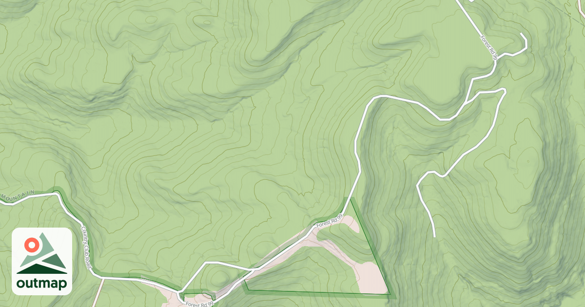 Map of CRANBERRY RIDGE