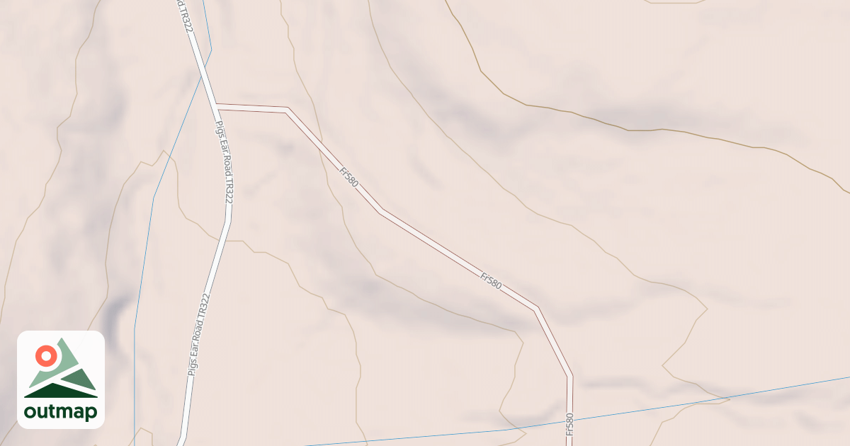Map of SPRING CREEK
