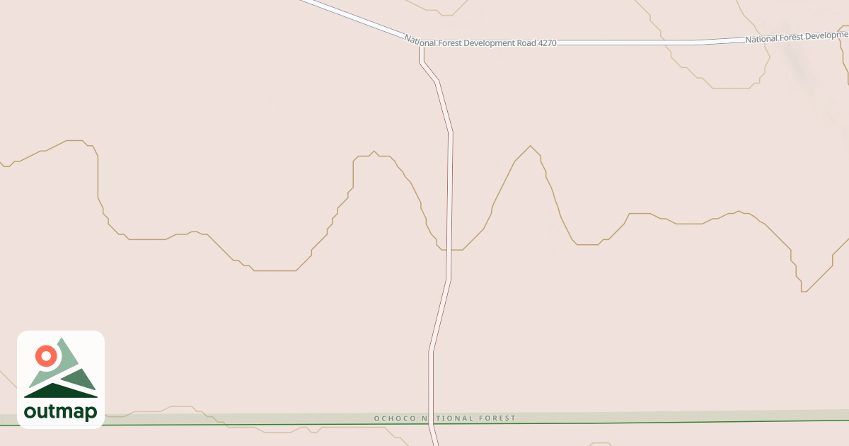 Map of USFS Motor Vehicle Use Map Roads {3D2648E5-8E21-4BD3-B382-E04DA2A53441}