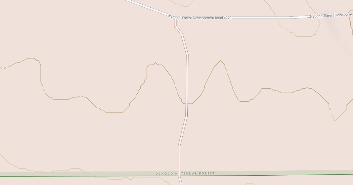 Map preview of USFS Motor Vehicle Use Map Roads {3D2648E5-8E21-4BD3-B382-E04DA2A53441}