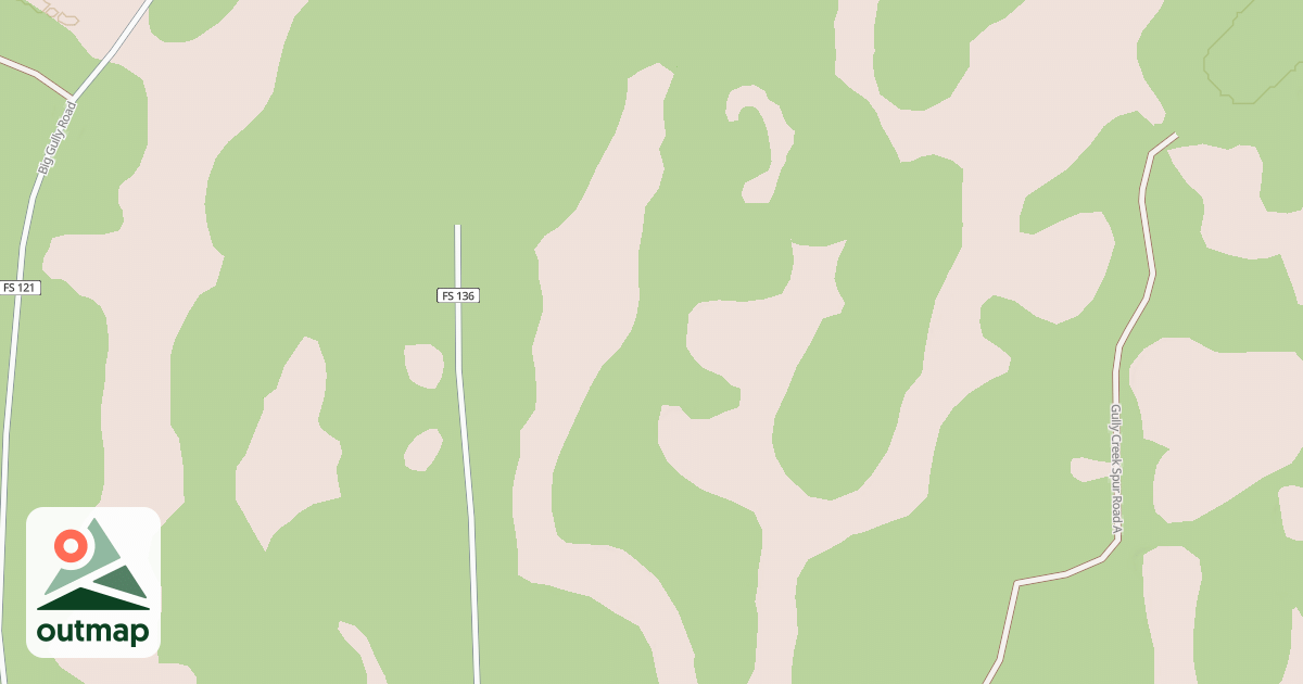 Map of USFS National Forest System Roads {6A4F83F0-886B-4E12-8E5F-65A5E913505A}