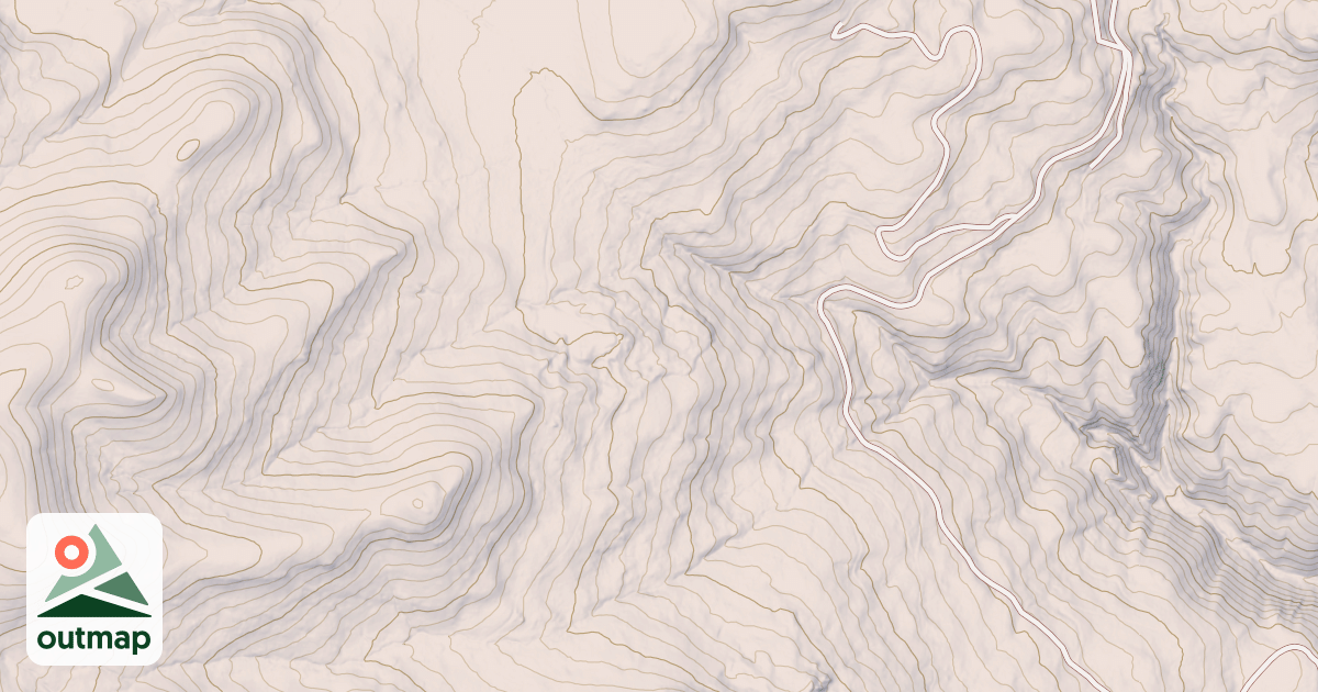 Map of UPPER CALAMITY