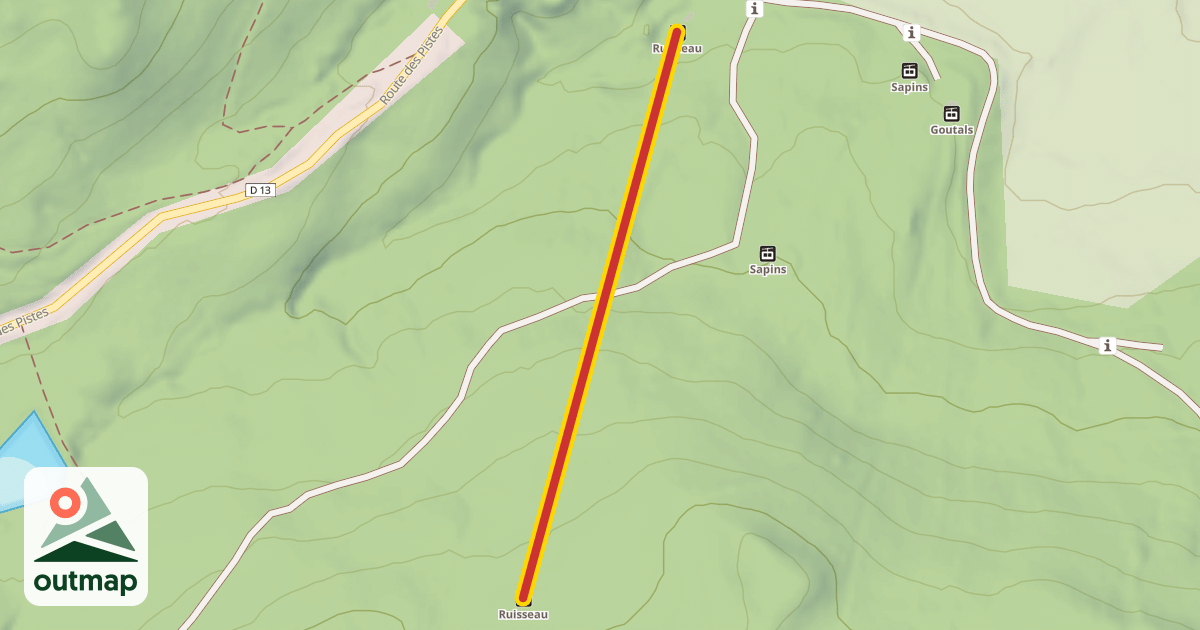 Map of Ruisseau