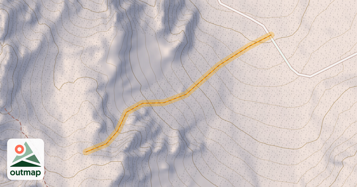 Map of Couloir « Émile Allais »