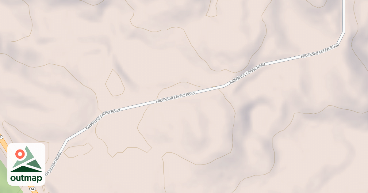 Map of Martineau Recreational Trails