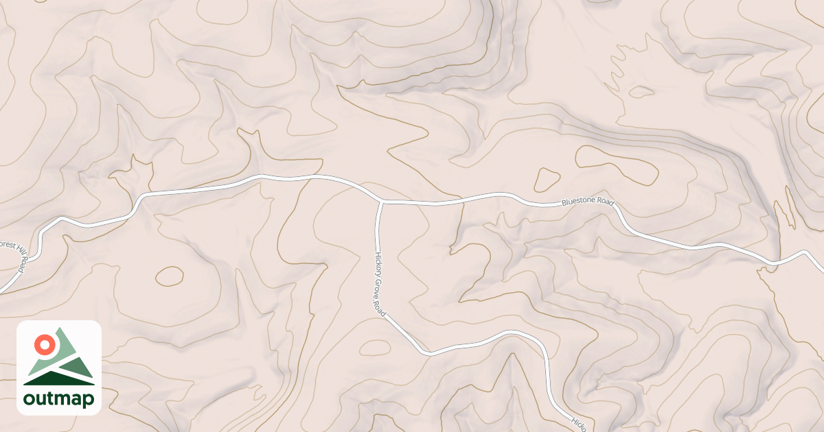 Map of NORTH PRONG CUTOFF
