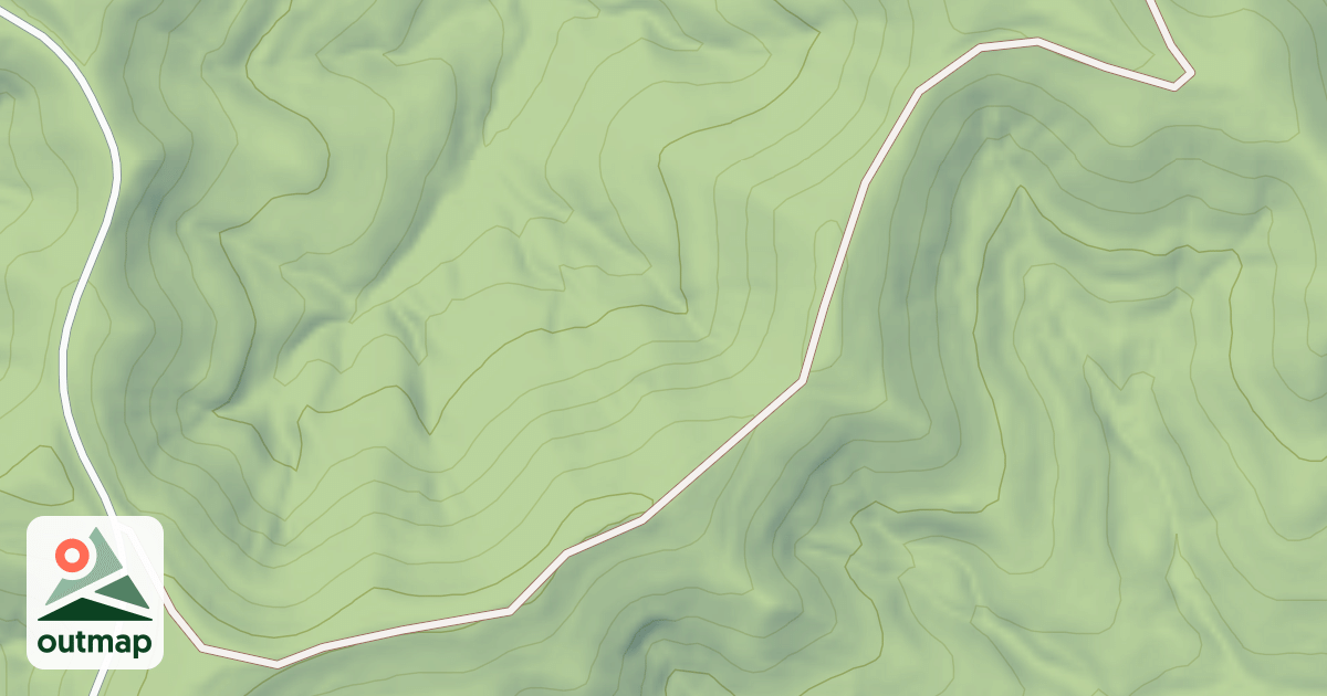 Map of IR PINE CREEK SOUTH SPUR A