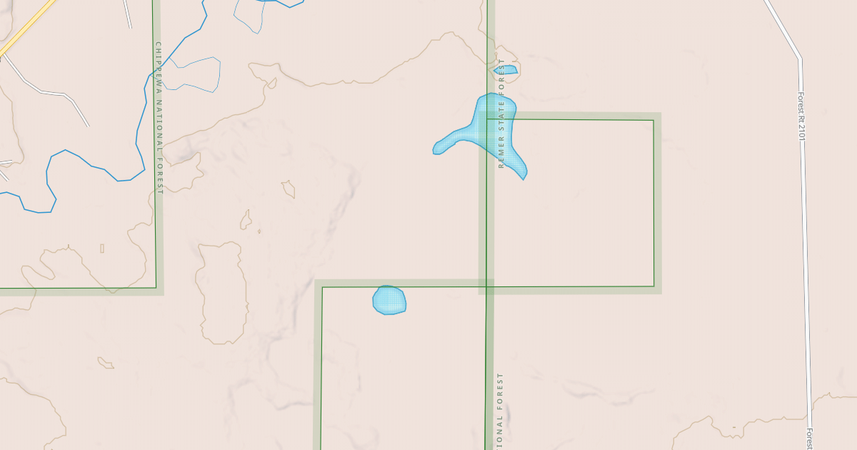Map preview of EAST BOUNDARY SPUR 2492
