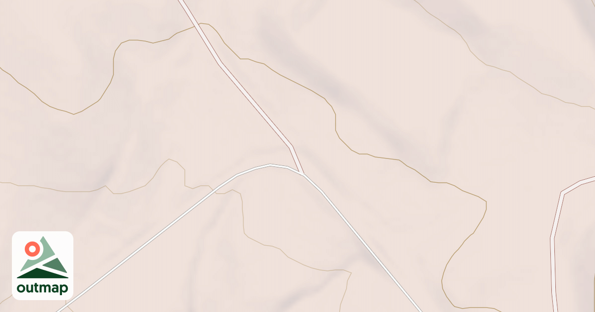 Map of (FDR) W FLAT BUTTE
