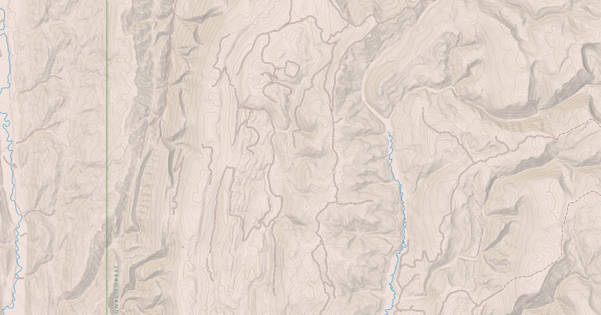 Map preview of HAMS FORK-BIG PARK