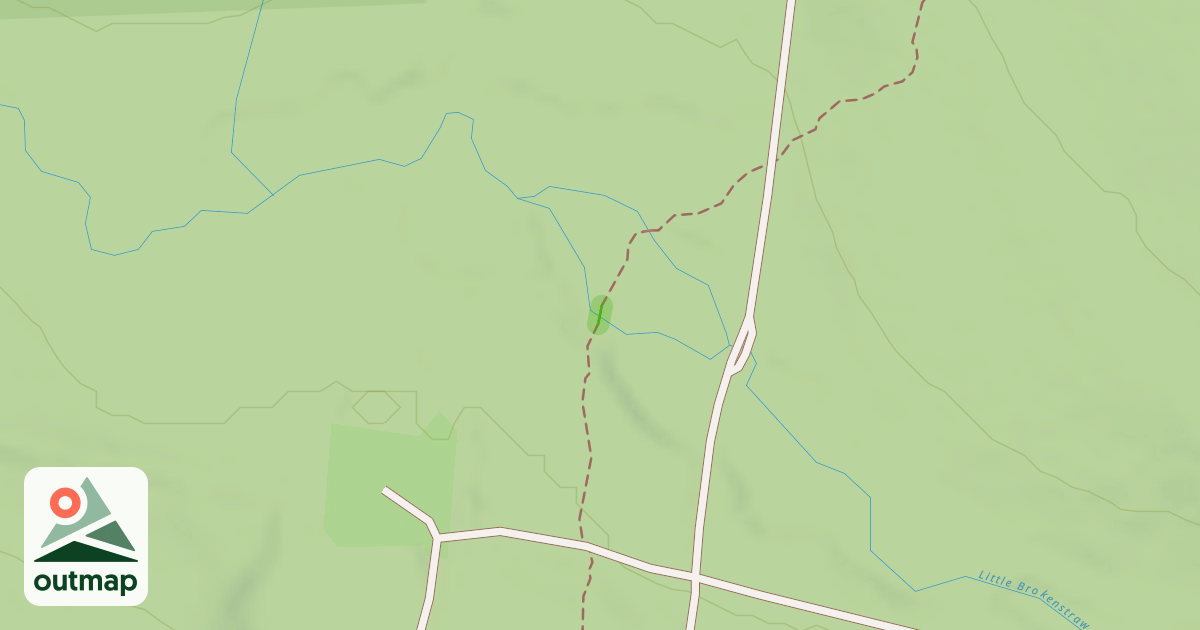 Map of Fred J. Cusimano Westside Overland Trail