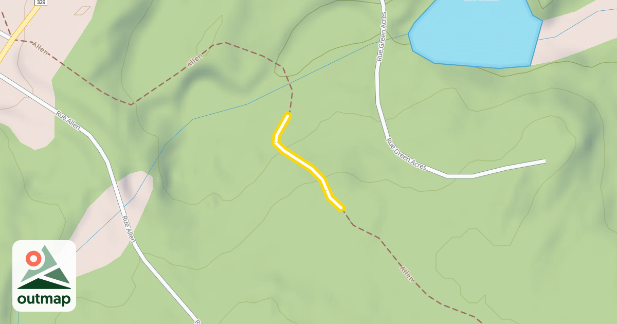 Map of Allen