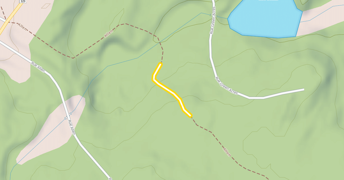 Map preview of Allen