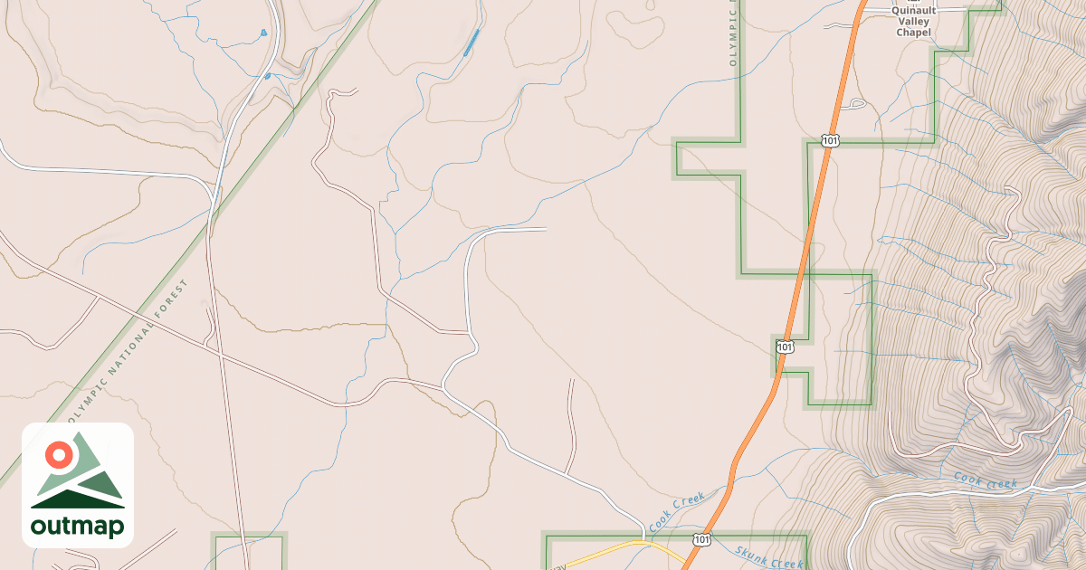 Map of USFS National Forest System Roads {B1CF2A8B-47D5-428B-80B6-94C66C173402}