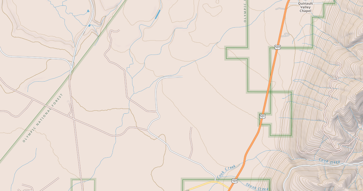 Map preview of USFS National Forest System Roads {B1CF2A8B-47D5-428B-80B6-94C66C173402}