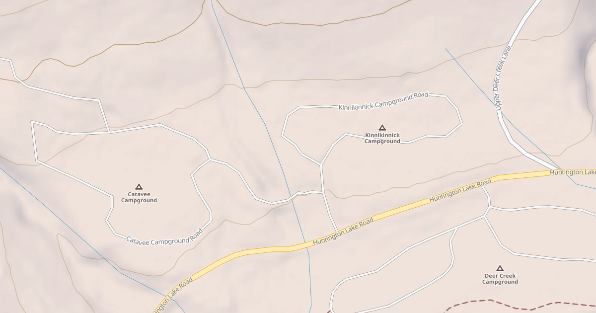 Map preview of CAMPGROUND ACCESS