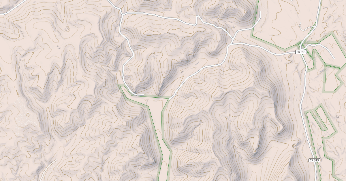 Map preview of HAY CREEK BR 1B