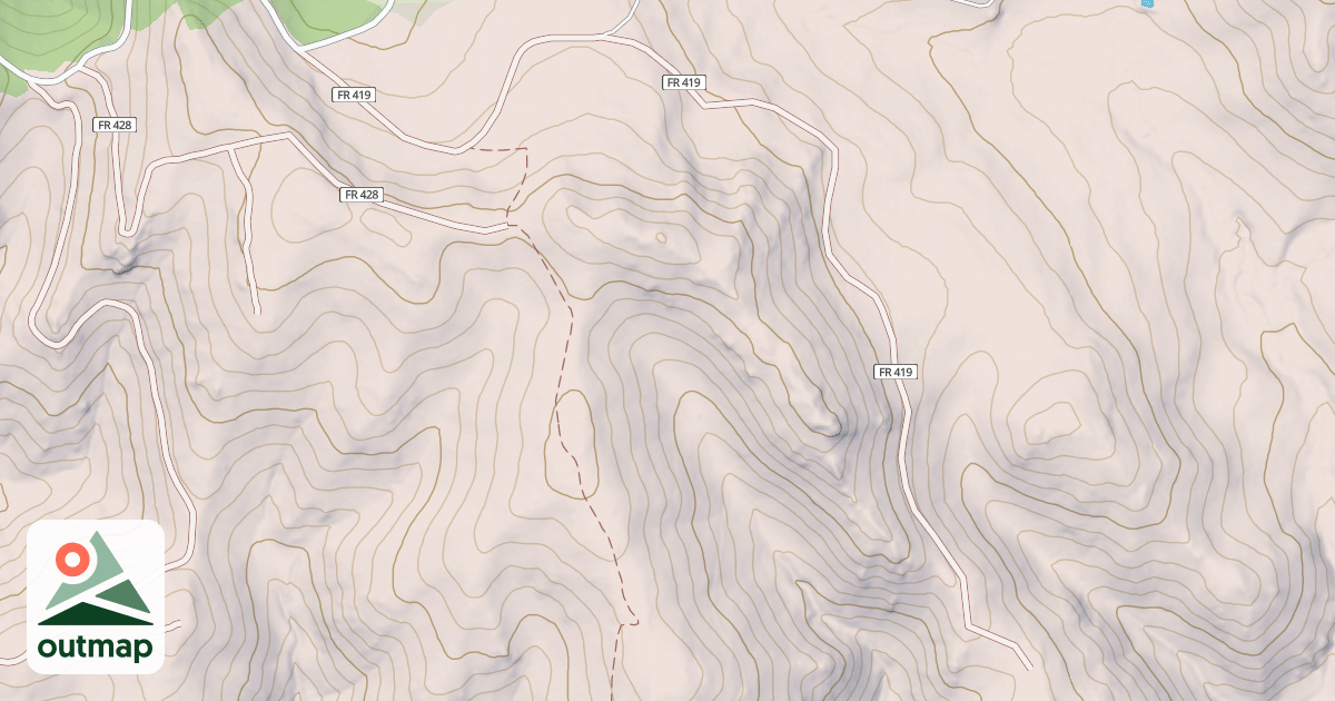 Map of BEAR CREEK