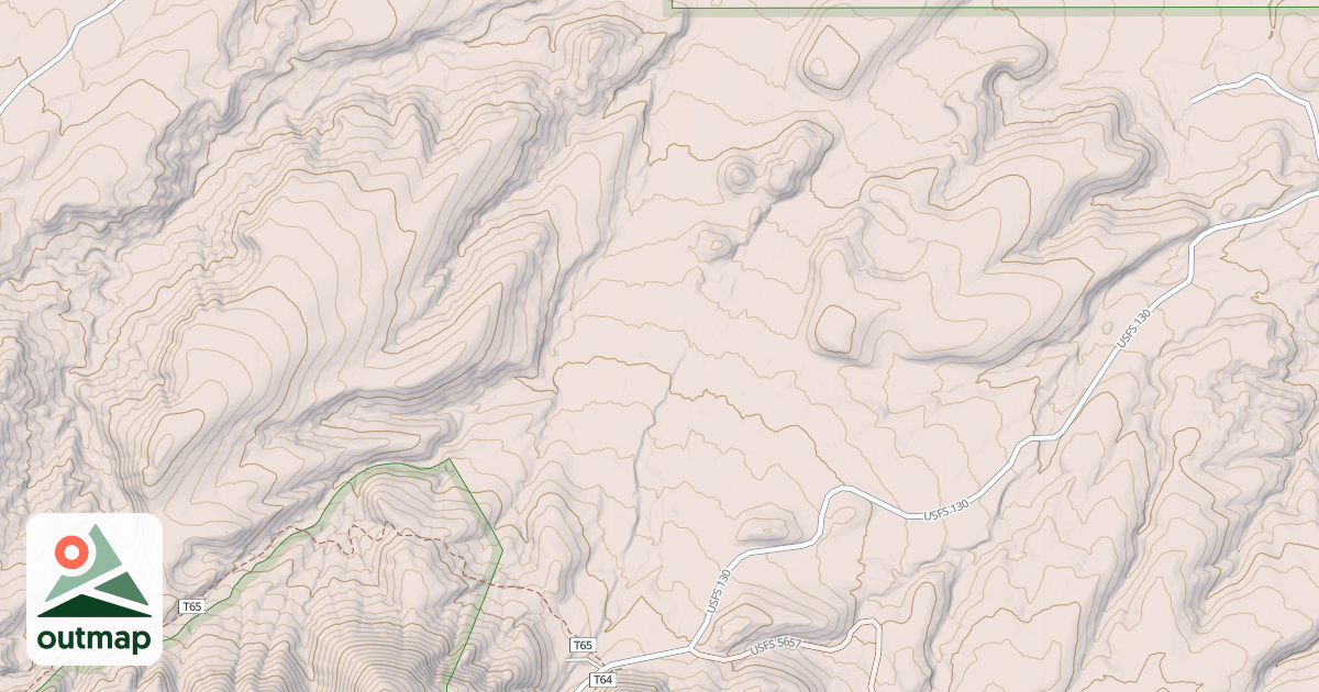 Map of RED LICK CAN