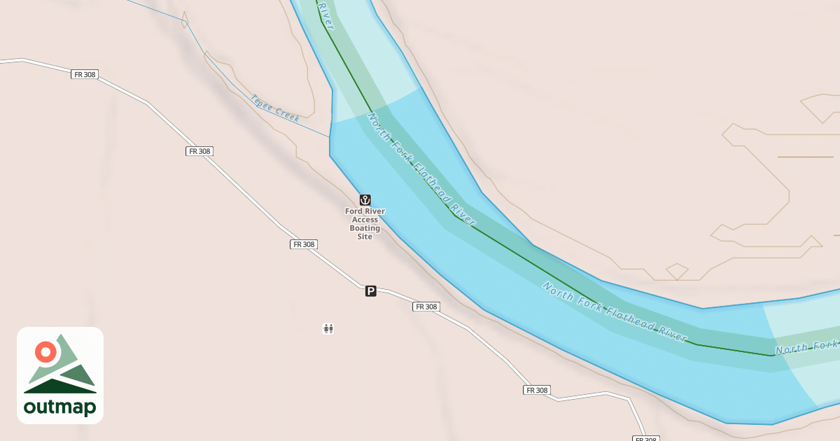 Map of FORD WORK CENTER