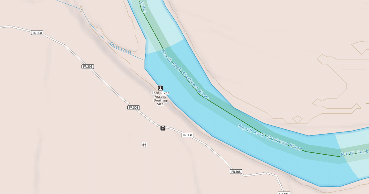 Map preview of FORD WORK CENTER