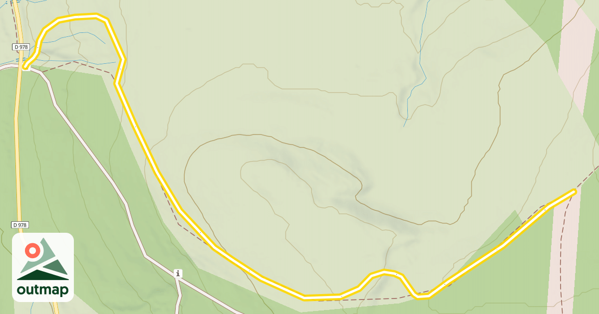 Map of L'Escarot