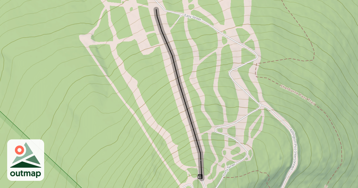 Map of Upper Pike