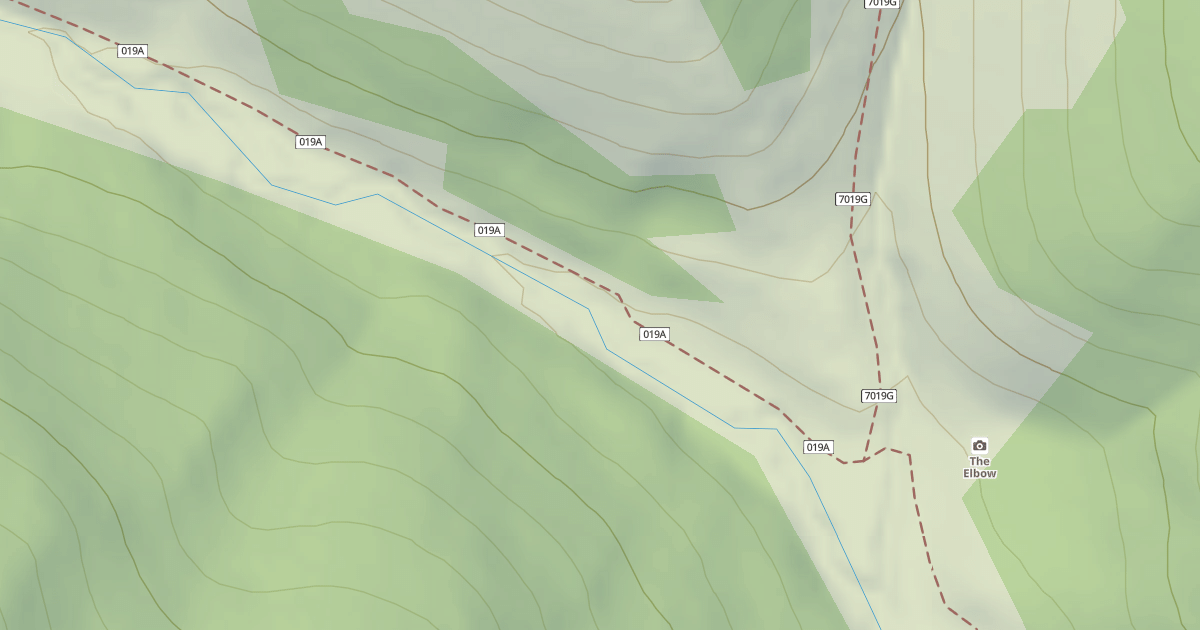 Map preview of RICHARDS HOLLOW ELBOW